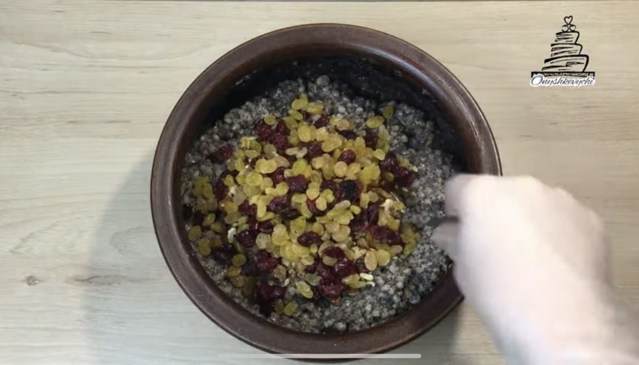 Кутья на узваре с орехами и изюмом: вкусный рецепт главного рождественского блюда